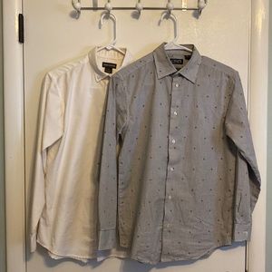 Boys size 16 - Two dress shirts